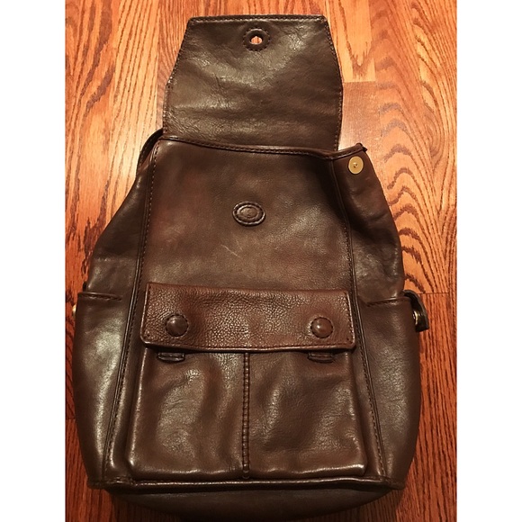 GōN Leather Brown Backpack - Picture 3 of 8